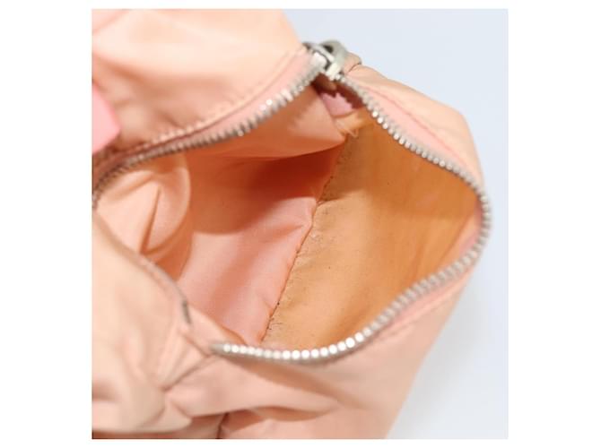 Borsa PRADA Nylon Rosa Argento Auth 189599 - vista 23