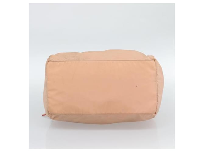 Borsa PRADA Nylon Rosa Argento Auth 189599 - vista 5