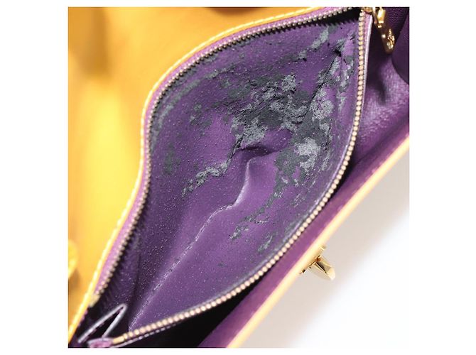 LOUIS VUITTON Epi Arsch Shoulder Bag Giallo M52579 LV Auth ep15019A - vista 11