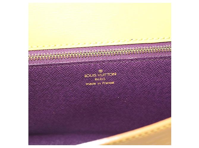 LOUIS VUITTON Epi Arsch Shoulder Bag Giallo M52579 LV Auth ep15019A - vista 18