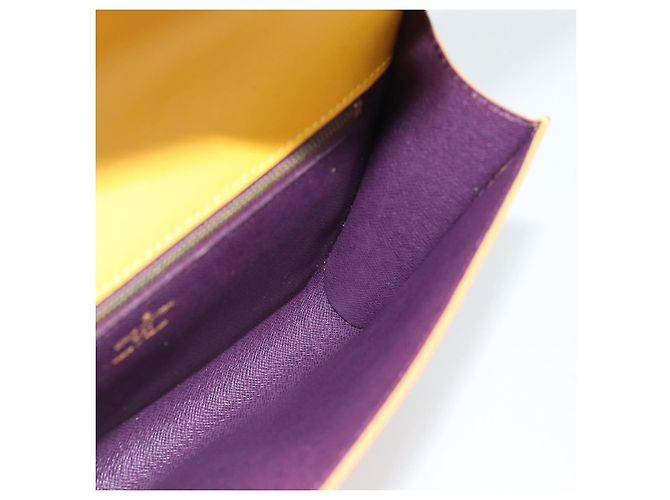 LOUIS VUITTON Epi Arsch Shoulder Bag Giallo M52579 LV Auth ep15019A - vista 19