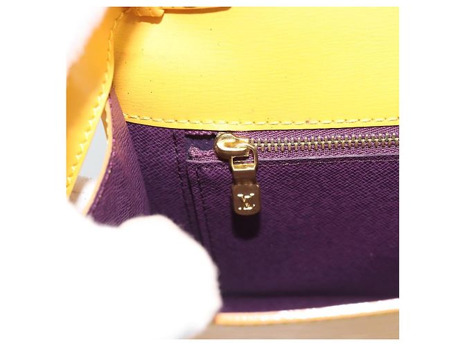 LOUIS VUITTON Epi Arsch Shoulder Bag Giallo M52579 LV Auth ep15019A - vista 21