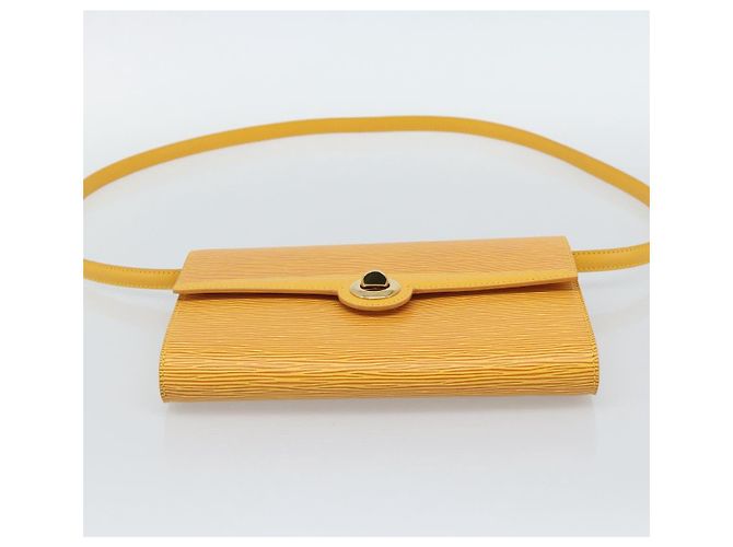 LOUIS VUITTON Epi Arsch Shoulder Bag Giallo M52579 LV Auth ep15019A - vista 5
