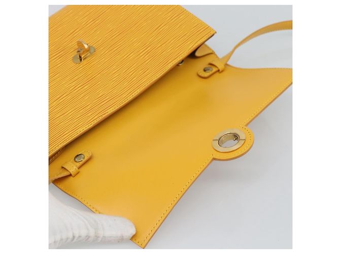 LOUIS VUITTON Epi Arsch Shoulder Bag Giallo M52579 LV Auth ep15019A - vista 9