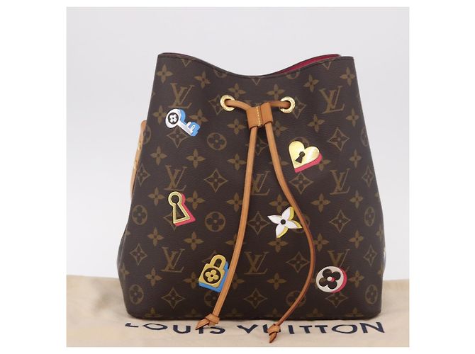 Néonoé LOUIS VUITTON Borsa Monogram Love Rock Neo Noe MM M46473 LV Auth 189885SAM Monogramma - vista 12