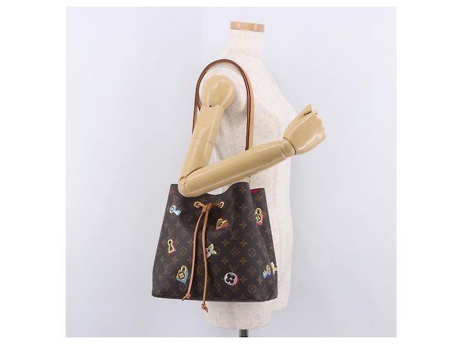 Néonoé LOUIS VUITTON Borsa Monogram Love Rock Neo Noe MM M46473 LV Auth 189885SAM Monogramma - vista 28