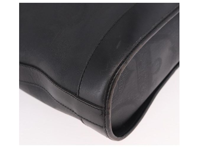 Borsa a tracolla Christian Dior Trotter PVC Nero Oro Auth bs35923 D'oro - vista 11