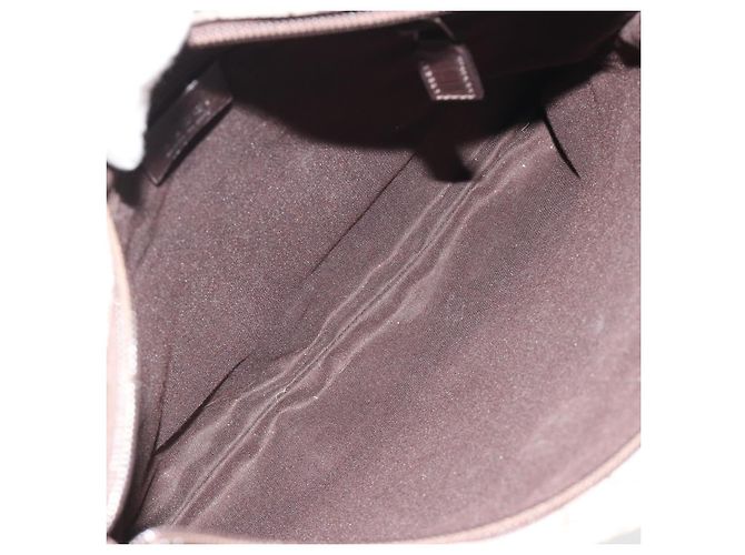 Borsa a tracolla GUCCI GG Supreme PVC Beige Argento 141626 Auth 190277A - vista 17