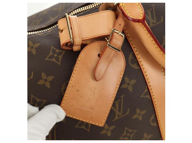 LOUIS VUITTON Monogram Keepall 50 Boston Bag M41426 LV Auth 188942SAV Monogramma - vista 20