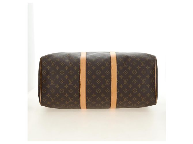 LOUIS VUITTON Monogram Keepall 50 Boston Bag M41426 LV Auth 188942SAV Monogramma - vista 5