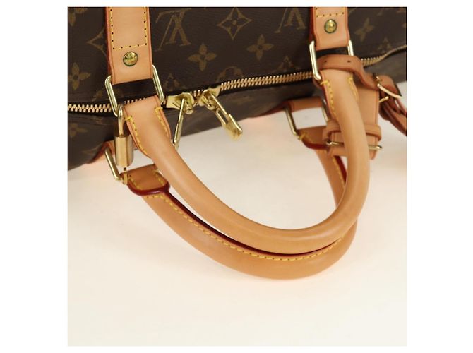 LOUIS VUITTON Monogram Keepall 50 Boston Bag M41426 LV Auth 188942SAV Monogramma - vista 7