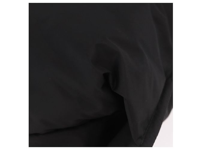 Borsa a mano Salvatore Ferragamo in nylon nero Auth ka5019A - vista 10