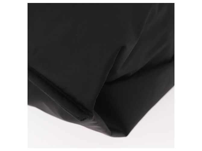 Borsa a mano Salvatore Ferragamo in nylon nero Auth ka5019A - vista 14
