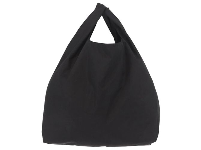 Borsa a mano Salvatore Ferragamo in nylon nero Auth ka5019A - vista 2