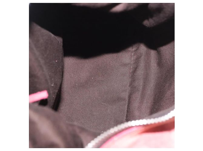 Borsa a Spalla Miu Miu in Scamosciato Rosa e Argento Autentica 189307 - vista 11