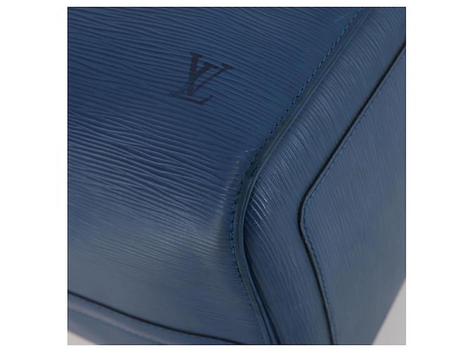 LOUIS VUITTON Epi Keepall 50 Boston Bag Blue M42965 LV Auth bs35627 - vista 14