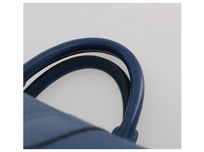 LOUIS VUITTON Epi Keepall 50 Boston Bag Blue M42965 LV Auth bs35627 - vista 8