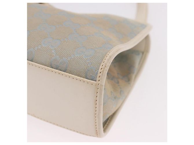 Borsa a mano Jackie GG Canvas Gucci azzurro chiaro oro 002 5068 Auth 190748 D'oro Blu chiaro - vista 12