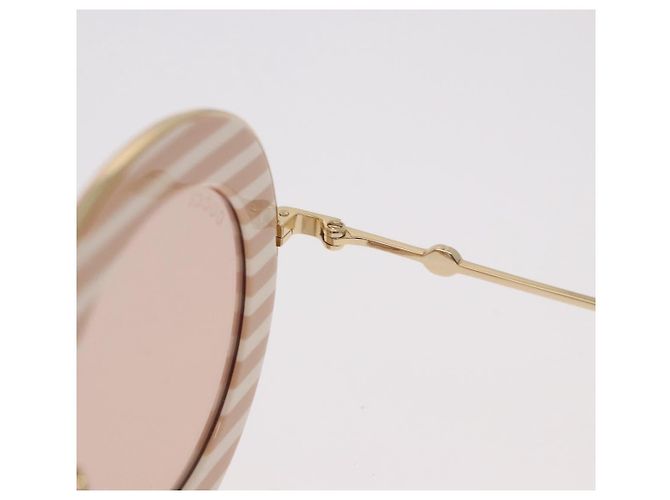 Gafas de sol GUCCI metal Marrón Auth 189575M Castaño - vista 10
