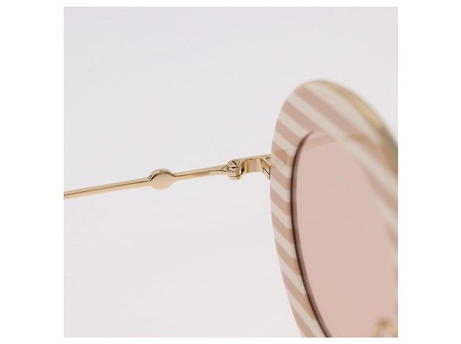 Gafas de sol GUCCI metal Marrón Auth 189575M Castaño - vista 11
