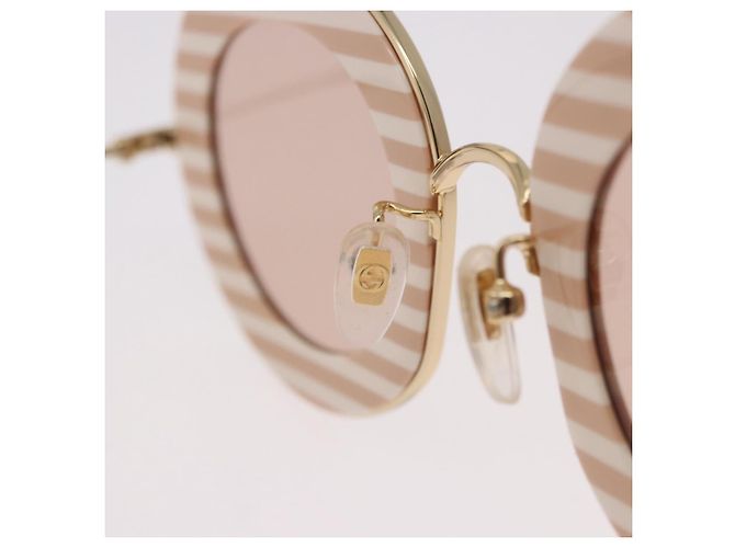 Gafas de sol GUCCI metal Marrón Auth 189575M Castaño - vista 12