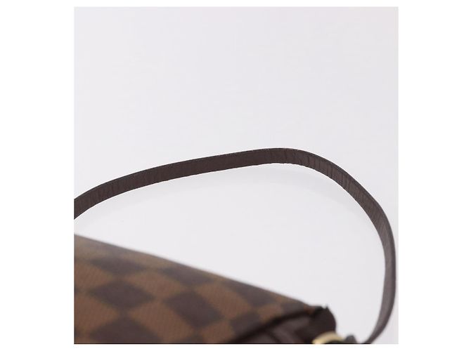 LOUIS VUITTON Damier Ebene Trousse Make Up Pouch N51982 LV Auth ka5085 - vista 14