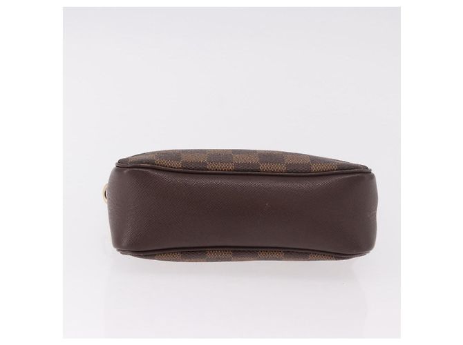 LOUIS VUITTON Damier Ebene Trousse Make Up Pouch N51982 LV Auth ka5085 - vista 5