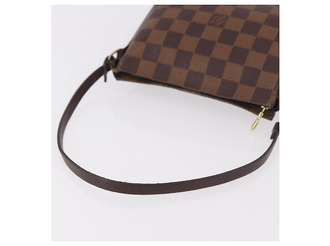 LOUIS VUITTON Damier Ebene Trousse Make Up Pouch N51982 LV Auth ka5085 - vista 7