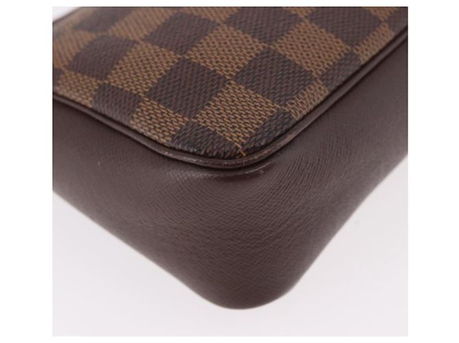 LOUIS VUITTON Damier Ebene Trousse Make Up Pouch N51982 LV Auth ka5085 - vista 9