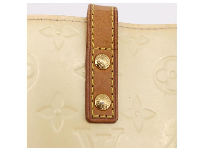LOUIS VUITTON Monogram Vernis Reade PM Hand Bag Perle M91336 LV Auth BA13750 - vista 17