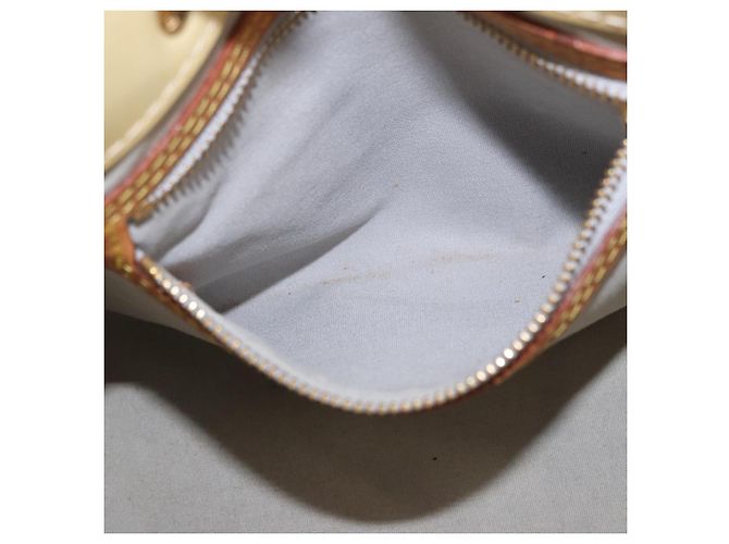 LOUIS VUITTON Monogram Vernis Reade PM Hand Bag Perle M91336 LV Auth BA13750 - vista 22