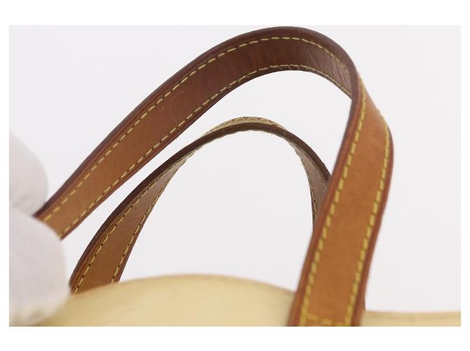 LOUIS VUITTON Monogram Vernis Reade PM Hand Bag Perle M91336 LV Auth BA13750 - vista 9