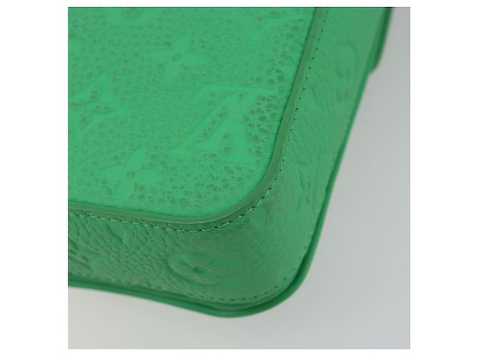 LOUIS VUITTON Lock Vertical Wearable Wallet M81525 Auth ka4987A Verde - vista 16