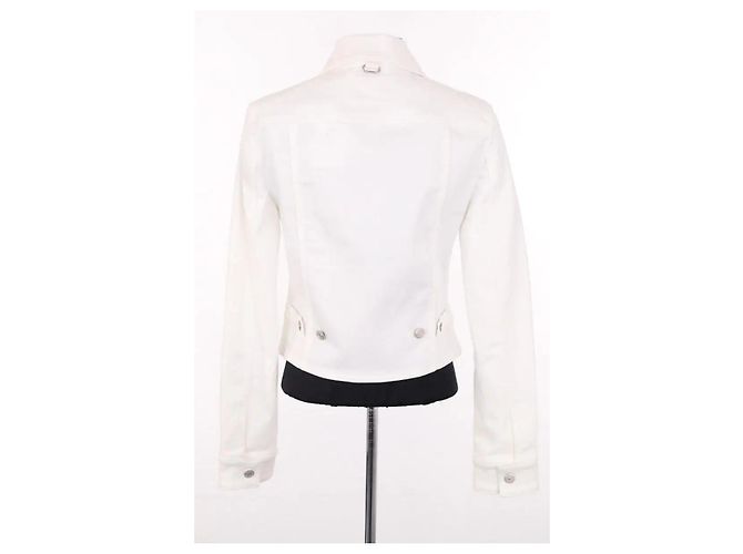Courreges Chaqueta Courrèges de algodón blanco - vista 5