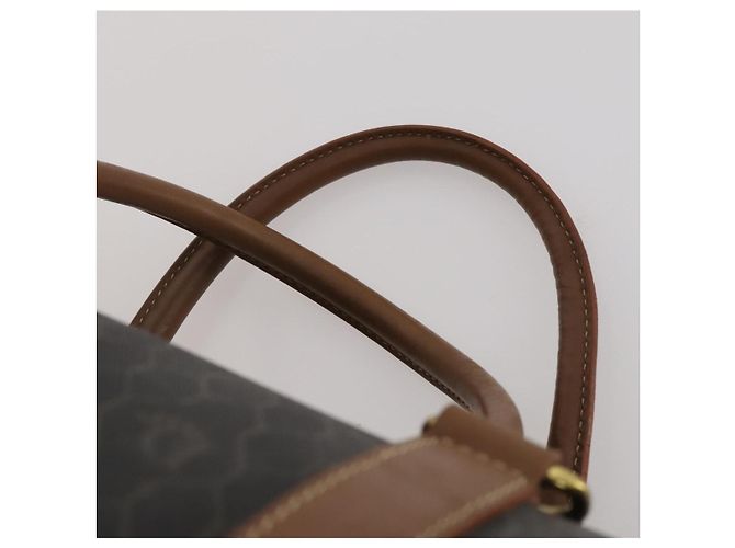Borsa Boston Christian Dior in Tela Honeycomb PVC Nero Oro Auth 182601 - vista 8