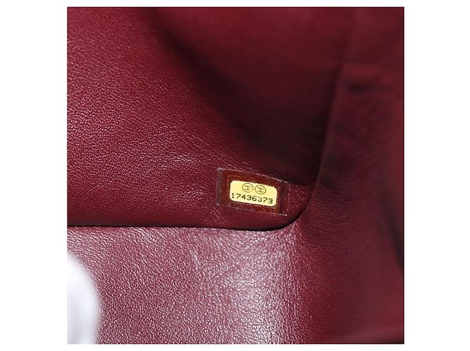CHANEL Matelasse 30 Chain Shoulder Bag Lamb Skin Gold Black CC Auth 190118SAM Nero D'oro - vista 10