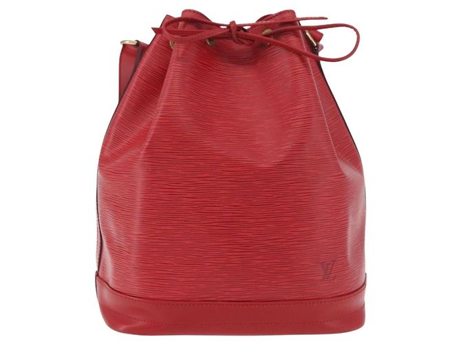 Borsa a tracolla LOUIS VUITTON Epi Noe Rosso M44007 LV Auth 189183V - vista 13