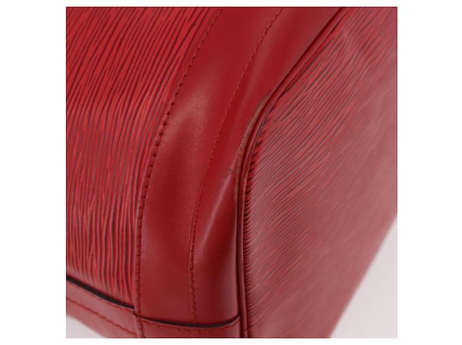 Borsa a tracolla LOUIS VUITTON Epi Noe Rosso M44007 LV Auth 189183V - vista 15