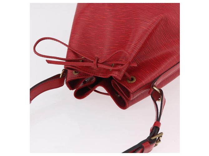 Borsa a tracolla LOUIS VUITTON Epi Noe Rosso M44007 LV Auth 189183V - vista 6