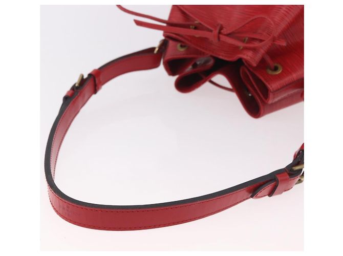 Borsa a tracolla LOUIS VUITTON Epi Noe Rosso M44007 LV Auth 189183V - vista 7