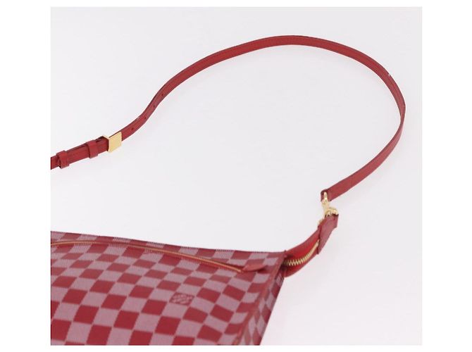 LOUIS VUITTON Damier Color Module Clutch Bag Carmine N41306 LV Auth 188805 - vista 14