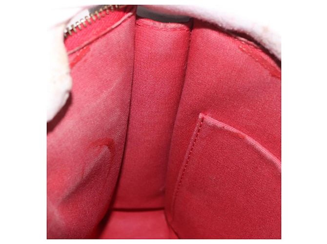 LOUIS VUITTON Damier Color Module Clutch Bag Carmine N41306 LV Auth 188805 - vista 23