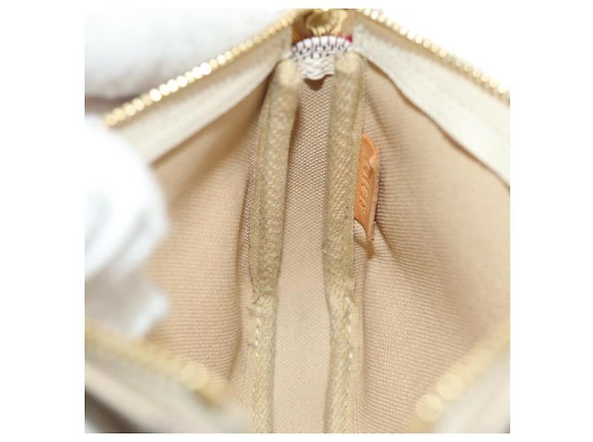 LOUIS VUITTON Damier Azur Mini Pochette Accessoires N58010 LV Auth 189119M - view 26