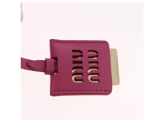 Bolso Miu Miu Matelasse Arcadi Small de cuero 2way Rosa Oro Auth 189560SM Dorado - vista 21