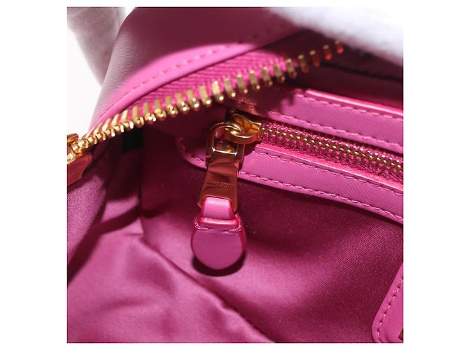 Bolso Miu Miu Matelasse Arcadi Small de cuero 2way Rosa Oro Auth 189560SM Dorado - vista 25