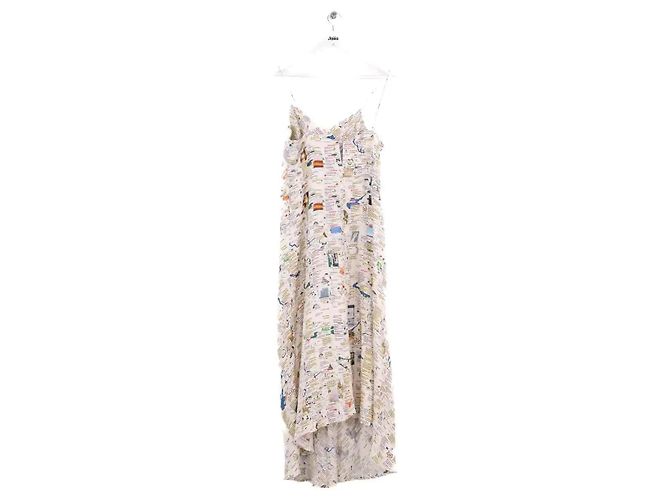 La Prestic Ouiston Silk Multicolored Dress - view 3