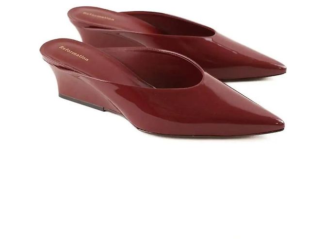 Reformation Tacchi bordeaux Bordò - vista 3
