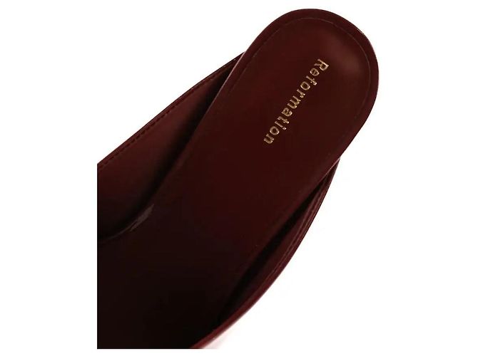 Reformation Tacchi bordeaux Bordò - vista 4