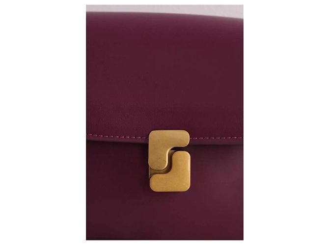 Borsa a tracolla Soeur in pelle viola - vista 2