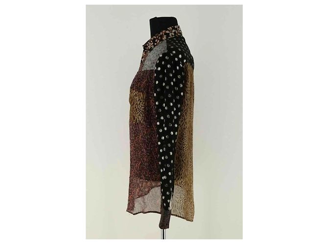 Saint Laurent Camicia multicolore - vista 3